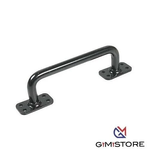 MANIGLIONE-X-SERRAMENTI-DRITTO-VERN-NERO-IMM-180-2073622-395016299053 Maniglia per Portoni scorrevoli Tipo Dritto IBFM Art. 482 mm 180 - immagine 1
