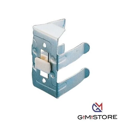 Gancio-Acciaio-Zincato-Zoccolo-Resina-Alluminio-10-PZ-394982894856 Gancio Acciaio Zincato Zoccolo Resina Alluminio 10 PZ - immagine 1
