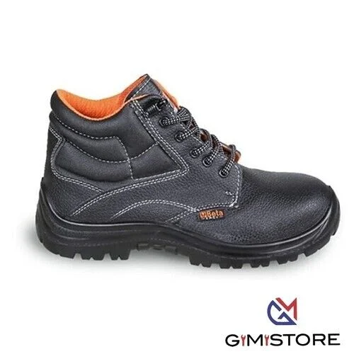 BETA-SCARPA-SCARPE-ANTINFORTUNISTICA-DA-LAVORO-N46-IN-PELLE-ALTA-7243-OFFERT-394872453867 BETA SCARPA ALTA DA LAVORO IN PELLE NERA S3 7243EN N.46 - immagine 1