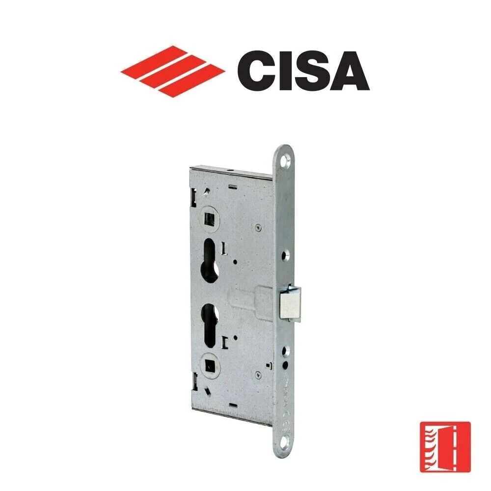 SERRATURA METALLO INFILARE 43110 CISA ENTRATA MM 65 AMBIDESTRA - immagine 1